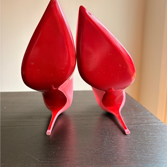 Christian Louboutin Hot Chick Bubble Gum Pink Glossy Heels - Picture 6 of 7